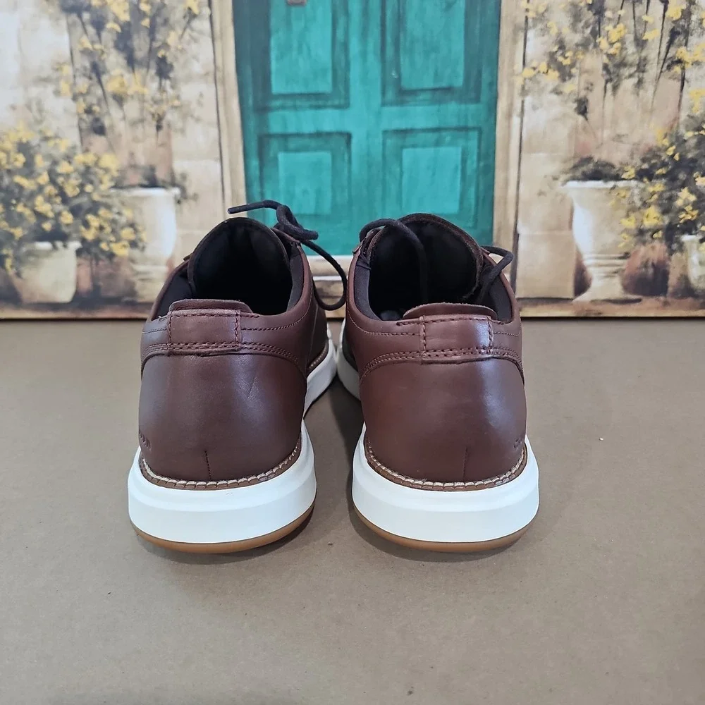 Cole Haan Men's Size 8 M Grand Atlantic Oxfords Brown Chestnut C34853 Shoes